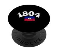 1804 Haiti Independence Flag Pride And History PopSockets Adhesive PopGrip