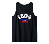 1804 Haiti Independence Flag Pride and History Tank Top