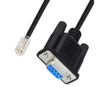 180CM RS232 DB9pin To RJ9 4P4C Ethernet Console Cable For Routers And Switches Quick Connection Networking Wire