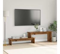 180cm TV Cabinet Engineered Wood Media Unit Entertainment Stand Storage