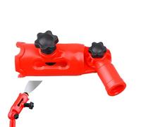 180Degree Pole Adapter - Multi-Angle Brush Extender, Paint Roller Holder | Wall Corner Ceiling Edging Trimming Tool, Better Control Smoother Professional Coating Finish with Threaded Connector Fitting