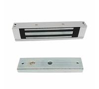 180kg/396lb Electromagnetic Lock, 12V Holding Force Electromagnet Magnetic Electric Lock Aluminum Alloy Singe Door Access Control System Surface-Mounted for Entry Doors, Office Partitions