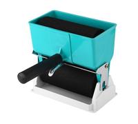 180mL/320mL Glue Roller Applicator, Glue Spreader Woodworking with Stand and Control Switch for Carpenter Furniture Wood Leather(6inches)