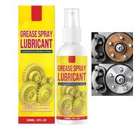 180ML Anti Rust Lubricant Spray and Rust Remover,Rust Remover Spray for Metal Surfaces,Multi Functional Rust Cleaner&Rust Treatment for Cars,Tools,Chains,Anti Rust Spray for Daily Maintenance Use