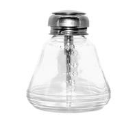 180ml Liquid Pump Dispenser Bottle for Nail Polish Remover Acetone Lubricants Makeup Remover Portable Glass Bottle with Manual Pump 3.35x3.94inch