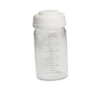180ml Wide Mouth Glass Bottle for Infants with Anti Leak Technology & Easy to Read Measurements for Pumping Storing Shatter Resistant Glass Baby Bottle