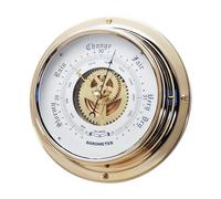 180mm Diameter Brass Barometers Maritimes for Sailing Ship Weather Instrument Marine Weather Stations Wall Mounted
