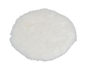 180mm Lambs Wool Polishing Bonnet Soft Final Buffing Mop Machine Polisher SIL18