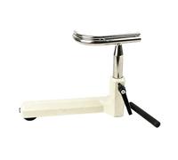 180mm Wood Lathe Round Curved Tool Rest with 14inch Cast Iron Base, 123mm Post 25mm Hole, for Wood Wooden Plates, Bowls & Dishes with OD200-350mm; Vases & Pen Holders Depth ≤150mm