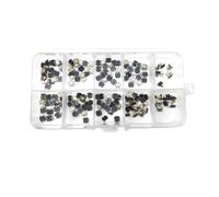 180pcs H=1.5/1.6/1.7/2.0/2.3/2.5/3.0/3.5/4.3mm Momentary Metal Tact Push Button Switch SMT 4PIN Key Button IDGTTLDF