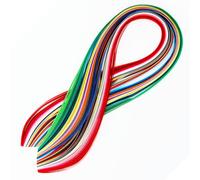 180Pcs Premium Quilling Paper Strips with 36 Vibrant Colors, 54cm x 5mm DIY Craft Strips for Kids & Adults Ideal for Card Making, Scrapbooking, Home Decor