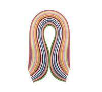 180Pcs Quilling Paper Strips, 36 Colors Quilling Strips with Length 54cm Width 5mm for DIY Arts and Crafts