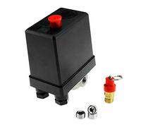180PSI 20Amp Three Phase Air Compressor Pressure Switch With Safety Valve & Blanking Plugs