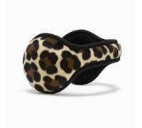 180s Women's Lush Soft Fleece Behind the Head Ear Warmers (One Size, Leopard)