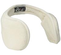 180s womens31591Lush Soft Fleece Behind the Head Ear Warmers cold-weather-earmuffs - white - One Size
