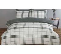 180TC Easy Reversible Duvet Sets: Harris/Grey/King