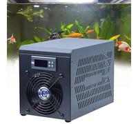 180W Aquarium Water Chiller, Fish Tank Cooler Heater System, 60L Low Noise Compressor Refrigeration, 10-40℃ Constant Temperature Device Sustainable, for Reef Coral Shrimp Plants