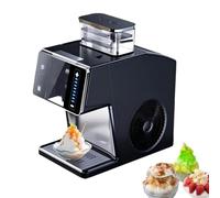 180W Electric Snow Cone Maker, Desktop Snowflake Ice Maker with0.8L Water Tank, 8 Speed Adjustment, Automatic Cleaning, Portable Shaved Ice Machine for Home Bar Restaurant