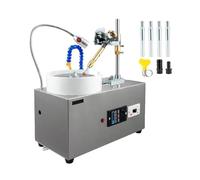 180W Gem Faceting Machine W/ Faceted Manipulator Led Light Water Pump 2800RPM Flat Gemstone Processing Jade Angle Polisher Easy to Use