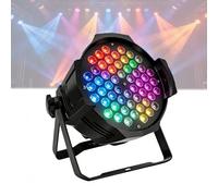 180W LED Stage Lights, RGBW Uplights with DMX512 Control, Sound Activation, Remote Control - Perfect for Weddings, Parties, Bars & Church Events (2-Pack)