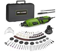 180W Rotary Tool Kit, 1.5-Amp PHALANX 6 Variable Speed with Flex Shaft, 8000-32000RPM Rotary Multi-Tool& 139pcs Accessories Kit, Power Multiuse Set Prefect for Crafting Projects and DIY Creations…