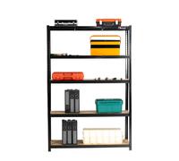 180x120x40cm | Black | Boltless Garage Shelving Unit | 1000kg