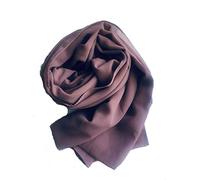 180X80 Chiffon Maxi Plain Scarf Hijab Sarong Shawl Large Wrap (Blush)