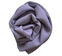 180X80 Chiffon Maxi Plain Scarf Hijab Sarong Shawl Large Wrap (Pale Lilac)
