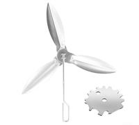 1812 Inch or 2212 Inch Cleaning System Replacement for Weber Grill Models 7443 7444 Including Metal Damper Blades for Ventilation and Grill Efficiency (18-1/2 Inch)