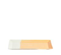 Royal Doulton Serving Tray, for Everyday Use, High Quality Porcelain, 1815 Bright, 40cm/15in, Orange