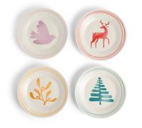 1815 Christmas Plate, Set of 4