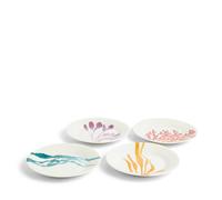 Royal Doulton 1815 Bright Plate 16cm 6.3in Multicolour Mixed Pattern Set of 4