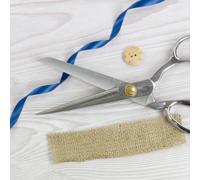 Tonic Studios Forged Fabric Scissors - Premium Craftsmanship, 10" Length, 5.1" Blade, 265g Weight.