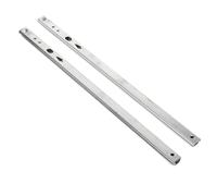 182mm-406mm Heavy Runners Ball Bearing Drawer Slides Rail Telescopic Duty Rail Slide(16inches (406mm))