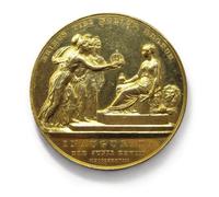 1838 Victoria Coronation Gold Medal, Great Britain Queen Victoria Gold Coin, British Antique Coin Set, UK Old Coins for Collectors, Historical Ancient Coins Collection, Vintage Gifts