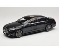 183800 Mercedes S-Class AMG Line W223 Anthracite Blue Norev 1/18