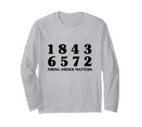 18436572 Firing Order Matters V8 Car Lover Big Block Long Sleeve T-Shirt