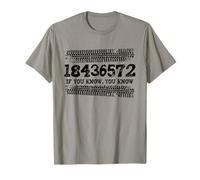 18436572 If You Know 18436572 Firing Order Big Block V8 Car T-Shirt