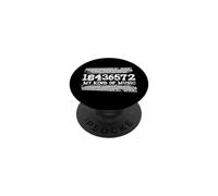 18436572 My Kind Of Music 18436572 Firing Order Big Block V8 PopSockets Adhesive PopGrip