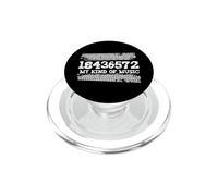 18436572 My Kind Of Music 18436572 Firing Order Big Block V8 PopSockets PopGrip for MagSafe
