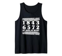 18436572 My Kind of Music 18436572 Firing Order Big Block V8 Tank Top