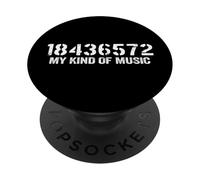 18436572 My Kind Of Music Firing Order V8 Car Engine PopSockets Adhesive PopGrip