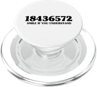 18436572 Smile If You Understand 18436572 Firing Order V8 PopSockets PopGrip for MagSafe