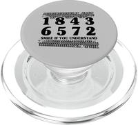 18436572 Smile If You Understand 18436572 Firing Order V8 PopSockets PopGrip for MagSafe