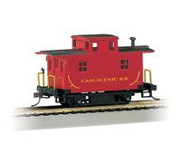 18445 Bachmann HO Gauge Bobber Caboose - Cass Scenic R.R