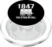 1847 This Is How We Roll Pioneer Day July 24th Wagon Parade PopSockets PopGrip for MagSafe