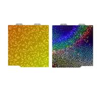 184mm Typesetter Build Plate Double Skink and Sparkling Heaven Plan Heat Immune for Multiple Substance Printing Textured PEI Bed Adhesion