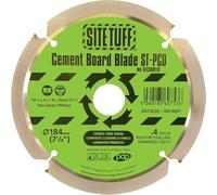 184mm x 30mm Bore ST-PCD Diamond Blade For Cement Fibre Board & Composite Panels