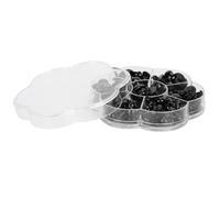 184pcs Safety Eyes for DIY Crafts, Black Mushroom Doll Eyes | Plastic Animal Eyes with Screw Backs, Sewing Buttons for Stuffed Animals, Plush Toys, Amigurumi