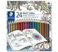 185 C24JB Noris Coloured Pencil With Adult Colouring Design Assorted Colours Pa